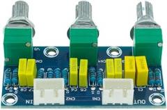 XH-M802 Passive Tone Board Preamp Power Module Low High Sound Adjustment Electonic DIY Electronic PCB Board