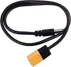 For Rc Xt60 Male To Dc5525 Male Power Cable For Ts100 Electronic Soldering Iron, Black & Yellow