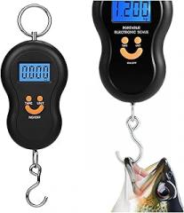 Hanging Scale 50kg/10g Portable Electronic Scale LCD Digital Display Backlight Fishing Weights Hand Scale