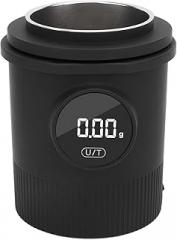 Coffee Powder Scale Cup, Professional Electronic Pour Over Dosing Cup with 58mm Port, Accurate to 0.05g,Ideal for Home Use, for 58mm Powder Receiving Port