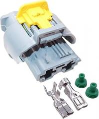 1 Set 2 Way Auto Wire Connectors For 1544317-3 Assembly Automotive Radiator Electronic Cooling Fan Sealed