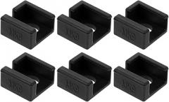 6pcs Heating Block Silicone Sleeve for 3D Printer Mk7/8/9 Electronic Repair Work Heater Block Covers