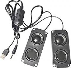 Stereo Sound Loudspeaker USB Port for Tablet Phone Electronic Accessory Bass Computer