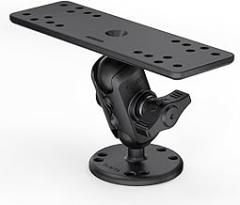 TUSITA Universal Marine Electronic Mount - B Size Short, Aluminum Fish Finder Mount with 1