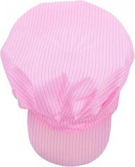 CHILDWEET Nurses Caps for Women Static Hat Breathable Mesh Work Cap for Electronics Factories Pink