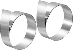 uxcell 304 Stainless Steel Foil Roll，0.3mm x 20mm x 1M Polished Finish Metal Strip Plate Sheet for Crafts, Electronic Equipment, Silver Tone 2pcs