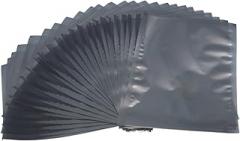 CANADUINO® 25-Pack Premium ESD Shielding Bags – 23cm x 34cm – Heavy-Duty 6 Mil (150µm) Thickness – Anti-Static, Metal-In Protection for Electronics, PCBs, and Components