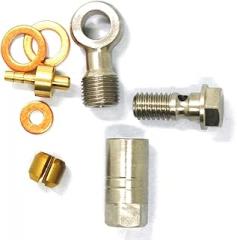 Lehuy2536gh Spare Part Bicycle Metal Hydraulic Disc Brake Cable End Hose Banjo Contor Kit for Hope