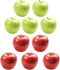 10 Pcs Lifelike Foam Fruit Decor - & Green Artificial Fruits Home, Shop, Stage Decoration