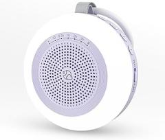 Portable Sound Machine,LEICEX White Noise Machine,33 Soothing Sound 10 Colors Night Light Sleep Machine for Baby Kids,Timer and Memory, Travel Sound Machine for Sleep Office Privacy Travel(Purple)