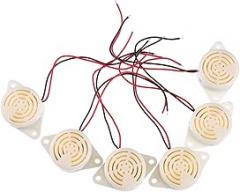 Cabilock 1set Active Electronic Continuous Sound Piezo for Computers Printers and Photocopiers and Efficient Audio Signal Output 6pcs