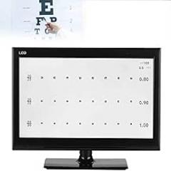 Electronic Eye Chart, Visual Function Tester, Multiple Visual Targets, Measuring Distance 1-6 Meters, Suitable for Eyewear Store Optometry Testing, Ophthalmology Examination