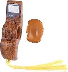 Simple Hand Counter with Visible Display Lightweight Digital Counter Wood Manual Counter Efficient Hand Operated Counter