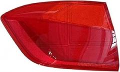 Compatible for BMW 3 Series F30 2013 2014 2015 Rear Taillight Shell Replacement Brake Lights Lens Taillight Glass Auto Rear Shell Cover(Outside Left)(Outside Left)