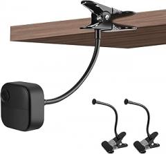 2 Pack Flexible Clip Clamp Mount Compatible with Blink Outdoor 2K+/ Outdoor 4/(3rd Gen) XT3/Blink XT/XT2/Mini, Clip Holder with 7.8 inches Gooseneck Arm for Your Blink Camera Without Any Tools