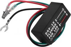 Motorcycle Led Turn Signal Flasher DOP Durable Electronic Relay for Indicator Signals Easy Installation for Motorbike Models Enhanced Safety and Performance