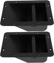 2pcs Stage Speaker Handles Recessed Loudspeaker Side Handles Replacement Audio Cabinet Hardware for Professional Pa Speaker Accessories