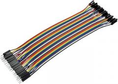 Male to Female|40cm|40PIN 10CM 20CM 30CM 40CM Line Female Jumper Wire Cable for Arduoino DIY Kit New 2025 High Reliable Electronic Component