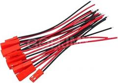 10PCS Jst Connector 10CM 20CM 30CM Plug Cable Male + Female for Rc Bettery New 2026 Arrival High Reliable Electronic Component, Precision, Stable Performance