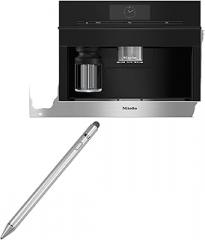 BoxWave Stylus Pen Compatible with Miele CVA 7775 - AccuPoint Active Stylus, Electronic Stylus with Ultra Fine Tip - Metallic Silver