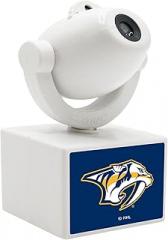 Sporticulture NHL American Hockey Nashville Predators LED Mini Spotlight Projector – 6 Team Logos, Portable & USB Rechargeable – for Game Day Parties, Dorm Rooms & More (No Button Batteries Required)