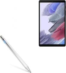 BoxWave Stylus Pen Compatible with Samsung Galaxy Tab A7 Lite - AccuPoint Active Stylus, Electronic Stylus with Ultra Fine Tip - Metallic Silver