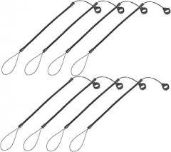 Pencil Loop Tether 8pcs Stylus Pen Bungee Cord Reusable Lanyard for Stylus Prevent Loss Easy to Carry