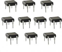 E-outstanding 10-Pack DB107 Bridge Rectifier Electronic Silicon Diodes 1A 1000V DIP-4 Single Phase Diode Rectifier Bridge Electronic Components