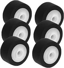 HOMSFOU 6pcs Pinch Roller for Audio Video Recorders Bearing Rollers for Tape Decks for -Term Use for DVD Drives and Record Repair