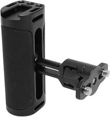 Zopsc Camera Cage Handle, Aluminum Ergonomic Rotating Universal Cold Shoe Port Camera Cage Handgrip, for Accessory