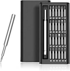 Mini Precision Screwdriver Set 25-in-1, Magnetic Repair Kit for Phone, Laptop, Watch, Electronics, Small Bit Set with Storage Box