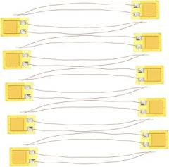 PRETYZOOM 10PCS-BX120 High-Precision Pressure Resistance Strain Gauge for Load Cell Sturdy Electronic Weight Sensor for Household and Industrial Applications