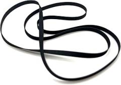 XLJP 1Pc Flat Transmission Belt Width 5mm Thickness 0.6mm for LP Vinyl Record Player Phonograph Gramophone Turntable Drive Belt (Color : Fold Length 205mm, Size : 1PC)