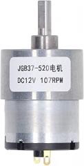 DC Geared Motor, Worm Gear Motor, Speed Reduction Motor, Gear Reduction Motor, Self Locking Motor for Electronic Field, Intelligent Robot (107RPM)