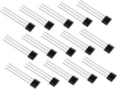 15pcs Hall Effect Sensors Precision Transducer Kit for Motors and Appliances Alloy Construction Measurement for Electronics and Automotive Systems