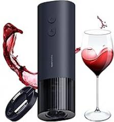 HOTO Electric Wine Opener, Automatic Bottle Opener with Foil Cutter, Uncorks 170+ Bottles, 10s Instant Opening, Battery Operated Corkscrew Wine Opener, Perfect Ideal for Wine Lover Wedding Party Home