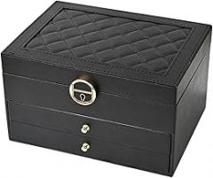 Large Jewelry Storage Box Multi-Layer Organizer for Jewelry Necklace Earring Leather Jewellery Storage Packaging Display Boxes New 2026 High for Reliable Electronic Component