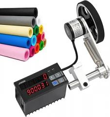 Electronic Distance Meter Counter Tool, Digital Length Meter Counter with Control Function, Mechanical Length Counter Single Measure Wheel Unit Feet, Inches, Meters, Yards 0-999999m/3280837ft