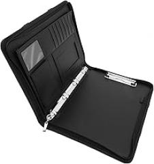 Multifunctional File Storage Pouch Loose-Leaf Document Holder for Organizing Papers Cards and Electronics Portable Zipper File Bag for School and Office Use