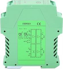 Signal Isolator DC Signal Isolator Current Voltage Transmitter DIN Rail Mount Isolator 1-in 2-Out DC Signal Isolator 0‑10V to 4‑20mA Transmitter GLG