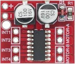 Mini L298N Board | L298N Dc Motor Driver Module L298N Stepper Motor Smart Car Robot Breadboard Peltier High Power L298 Dc Motor Driver New 2026 High for Reliable Electronic Component