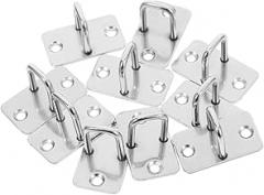 10pcs Electronic Lock Cabinet Keypad Lock Plate Anchor Hooks Secure Storage