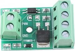 Garosa Driver Module High Power MOS FET Driver Module PWM Control 3-20V to 3.7-27VDC 10A Electronic Switch Control Board with Indicator Light for Controlling Power