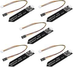 5PCS Capacitive Analog Soil Moisture Sensor Module 3.3~5.5V Corrosion Resistant Humidity Detection Sensors DIY Electronic for Arduino for Raspberry Pi