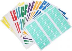 18pcs Cable Labels Tags Wire Labels for Electronics Cord Tags Oilproof Tear-resistant Cable Management