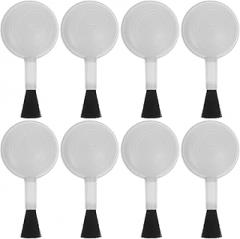 8pcs Camera Lens Cleaning Brush with Air Blower Dust Remover for Mobile Phone Optics Computer Electronics Portable Lightweight Design for Deep Cleaning Reach Areas