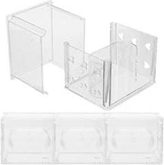 SUPVOX 4pcs Plastic Watch Box Organizer Jewelry Display Case for Men and Women Travel Storage Holder with Lid for Electronic and Crystal Watches