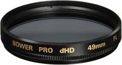 Bower FP49 49 mm Pro Digital High Definition Linear Polarizer Filter (Black)