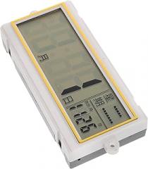 Multifunctional Digital Wall Clock LCD Screen 110x55mm with Lunar Calendar Temperature Display Perpetual Electronic Calendar Clock for Home Office Wall Decor