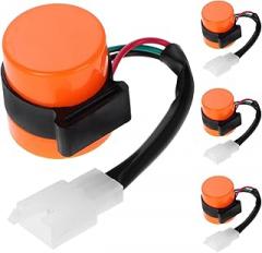 ABOOFAN Motorcycle Blinker Relay Flashing Light: 3-Pin Turn Signal Indicator - Electronic Flasher for Sandboard - ATV Emergency Strobe Warning Light
